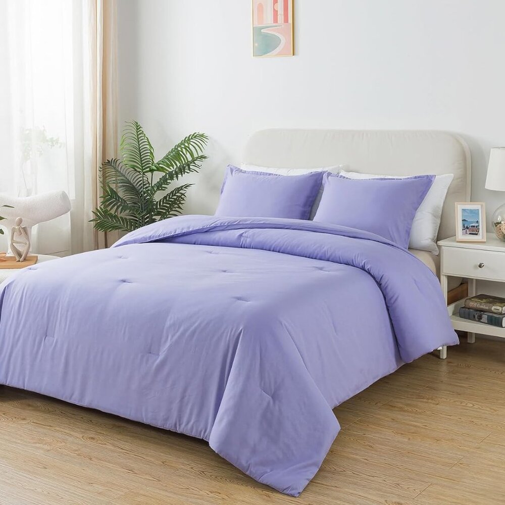 Purple Comforter Set King Size